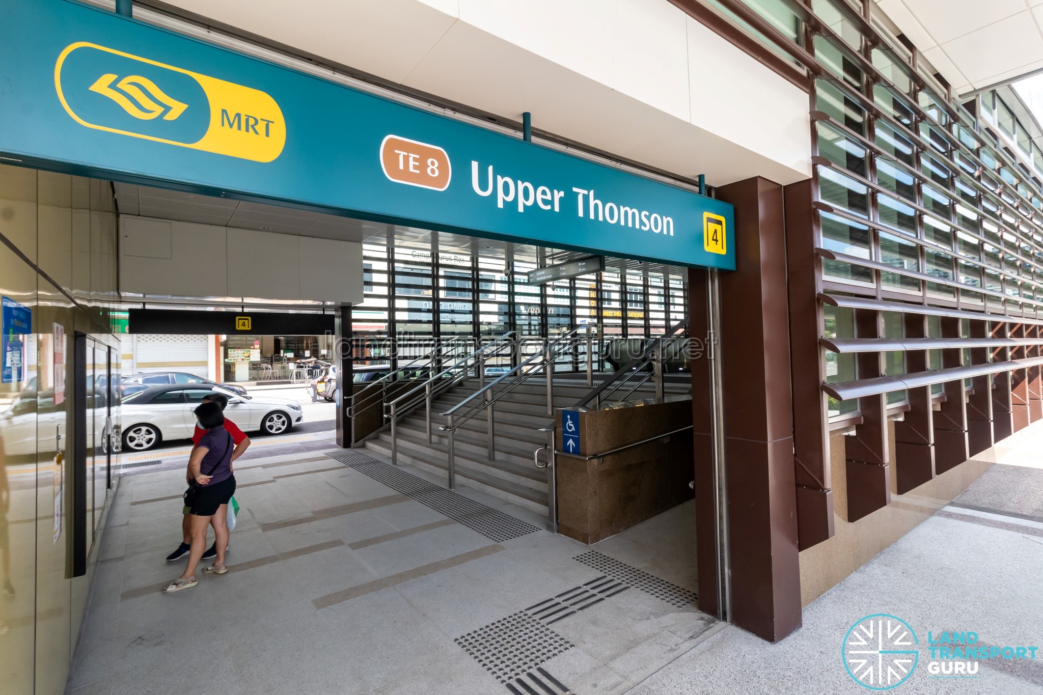 Upper Thomson MRT Station, approx. 400m from Thomson Reserve